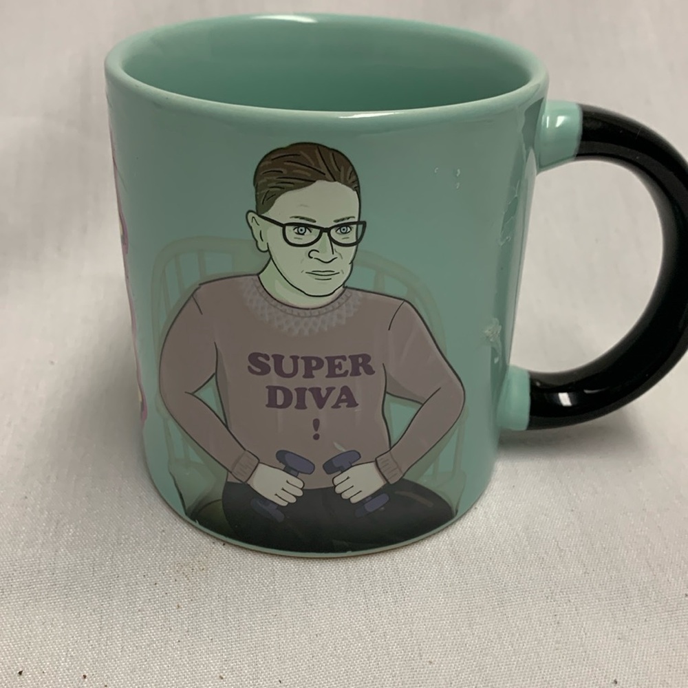 R.B.G. Ruth Bader Ginsburg Mug